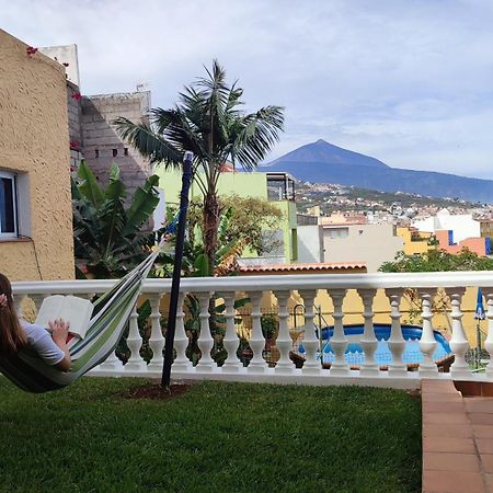 Casa" Vistas Al Teide" Mar Piscina Privada Parking Cubierto Gratuito En Las Instalaciones La Victoria de Acentejo Bagian luar foto