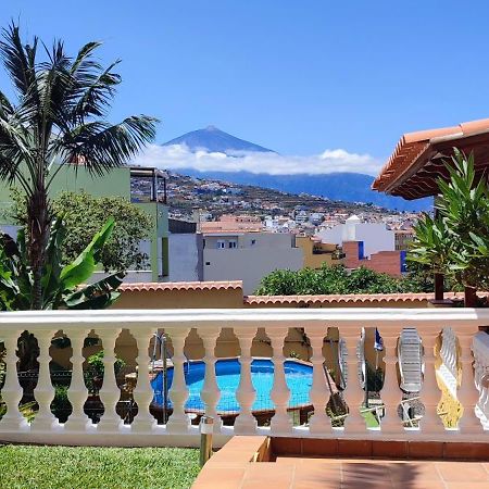 Casa" Vistas Al Teide" Mar Piscina Privada Parking Cubierto Gratuito En Las Instalaciones La Victoria de Acentejo Bagian luar foto